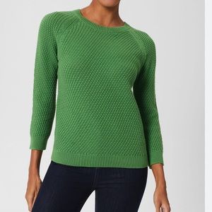 ABERCROMBIE Cropped Green Sweater
